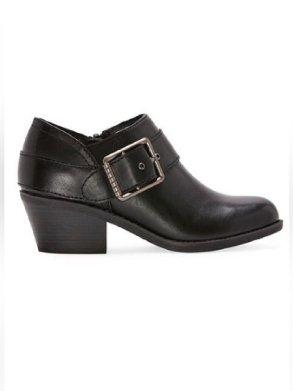 FRYE AND CO. Black Leather Chukka Boots with Buckle
